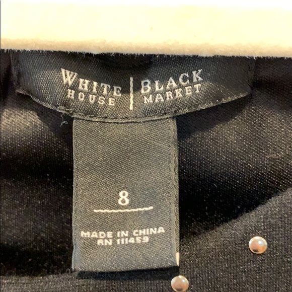 EUC White House Black Market Studded Dress Size 8 - Picture 5 of 6